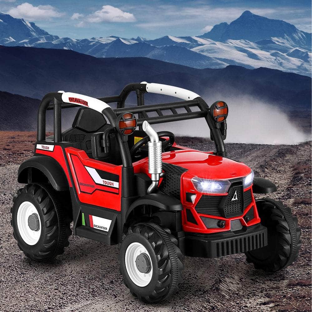 Kids Electric Ride On Car Off Road Jeep Remote 12V Blue/Red
