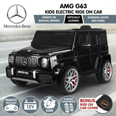 Kids Electric Ride On Car Remote Control Dual 25W Motors Kahuna Mercedes Benz AMG Licensed G63