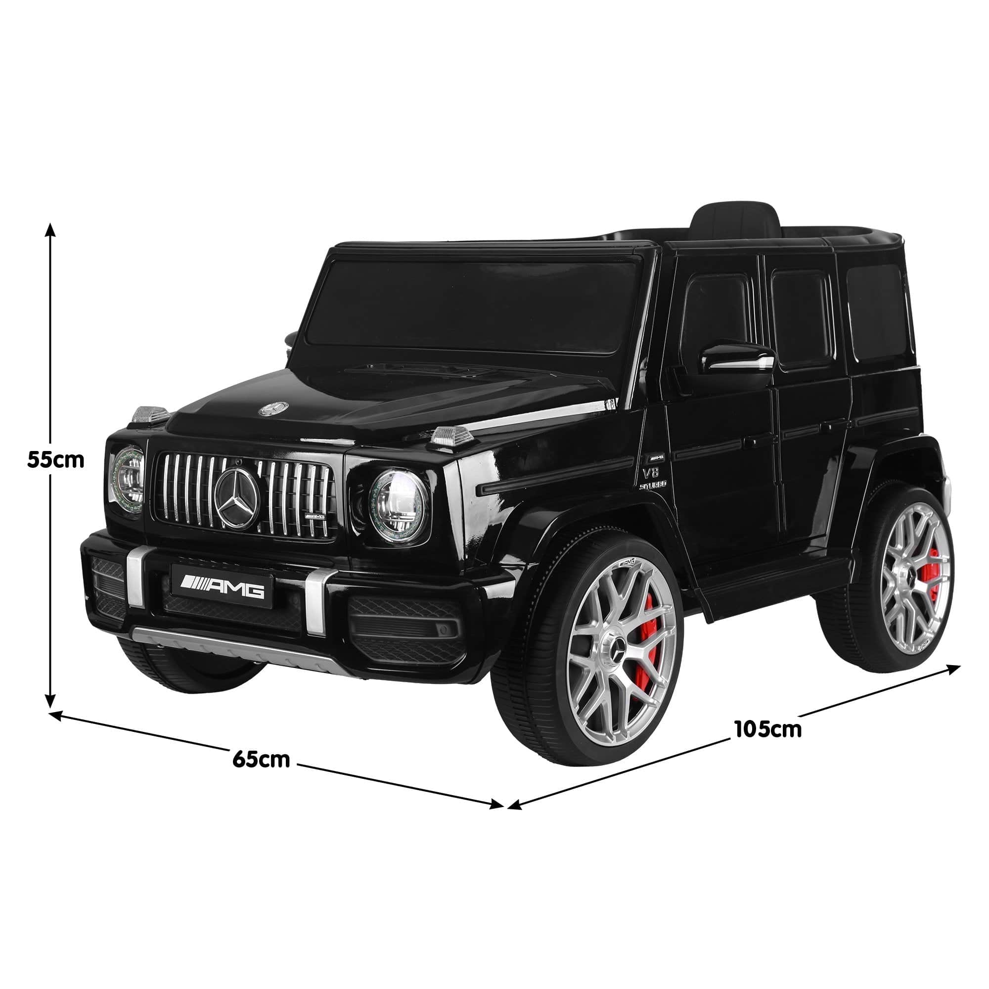 Kids Electric Ride On Car Remote Control Dual 25W Motors Kahuna Mercedes Benz AMG Licensed G63