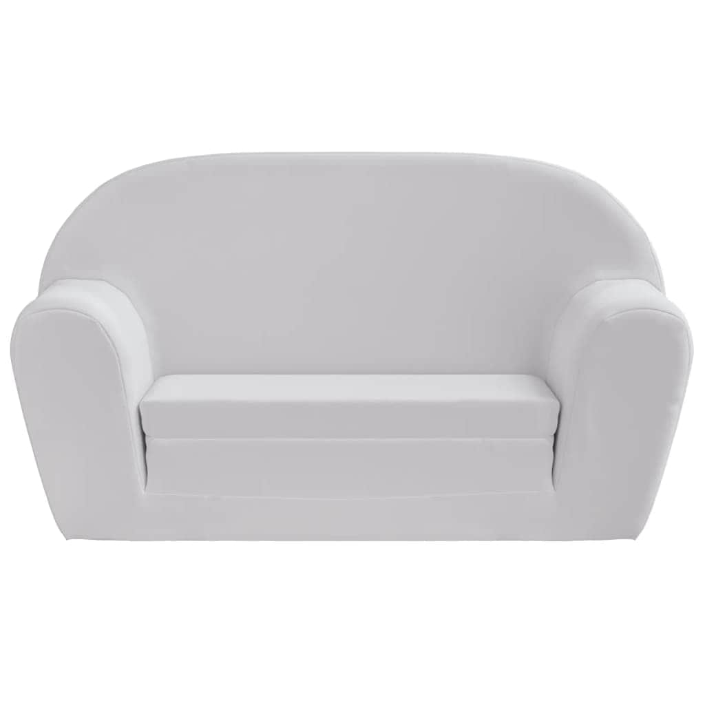 Kids' Flip-Out Lounge Chair Grey