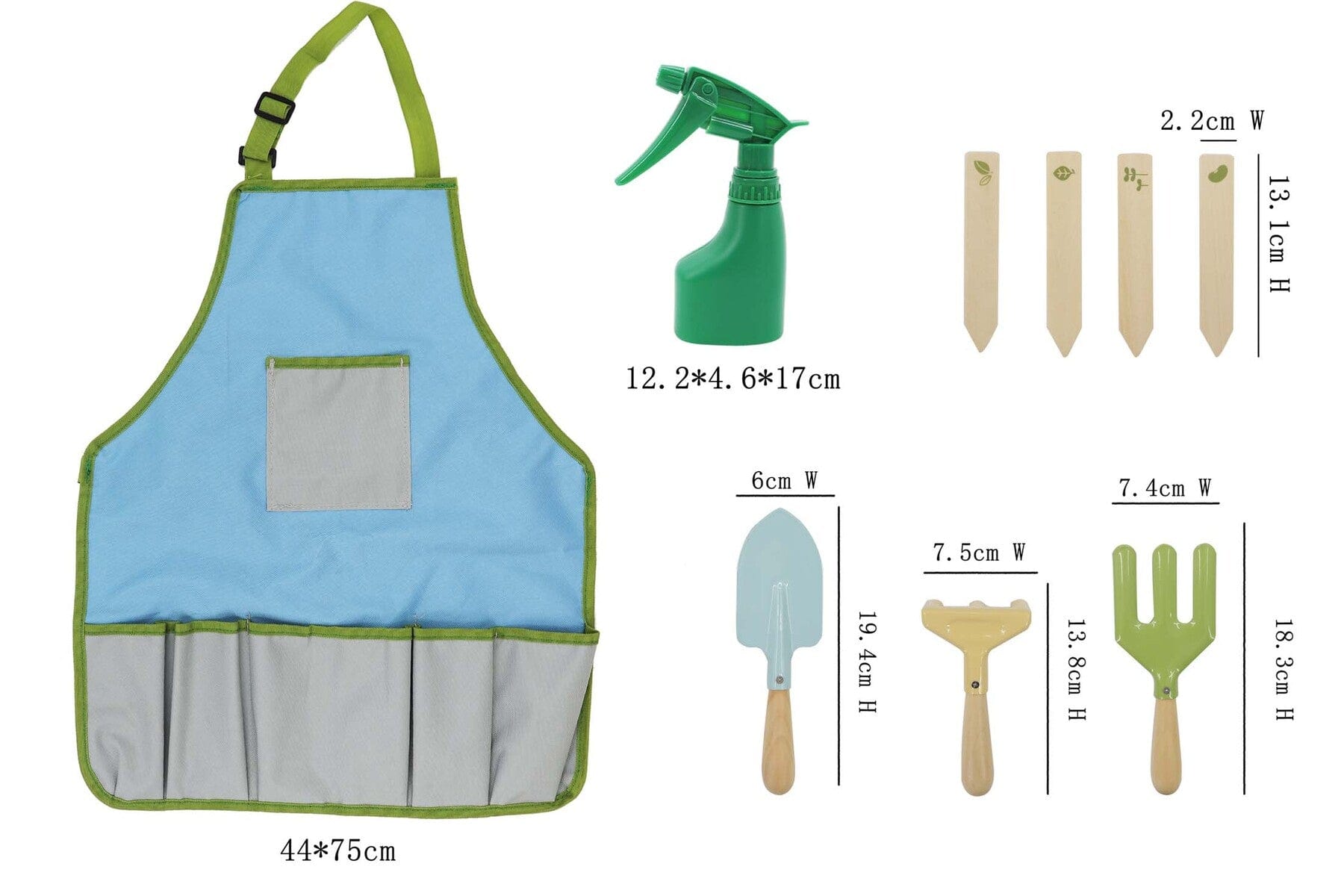 Kids Garden Tool Apron | ele15