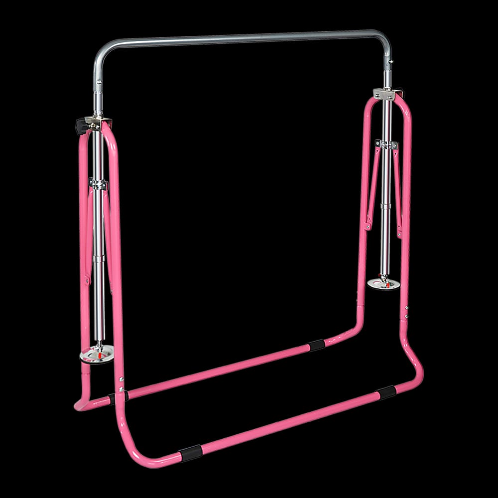 Kids Gymnastics Horizontal Bar - Monkey Kip Bar Pink | Pink colour