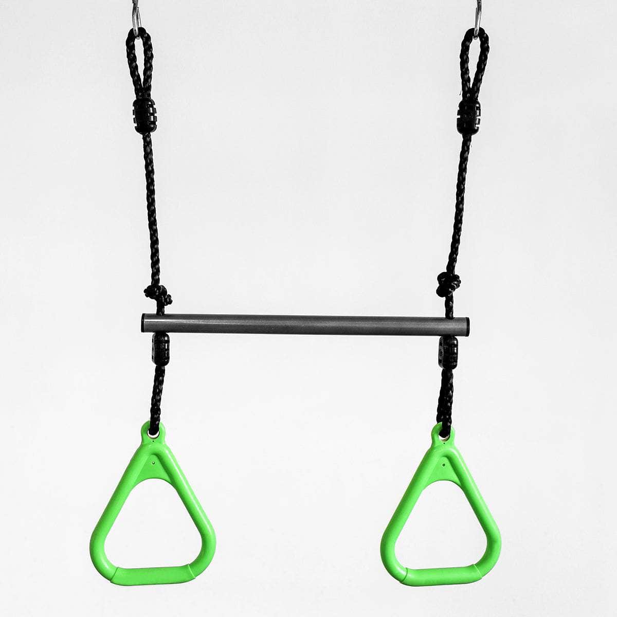 Kids Lynx 4 Station Swing Set With Slippery Slide