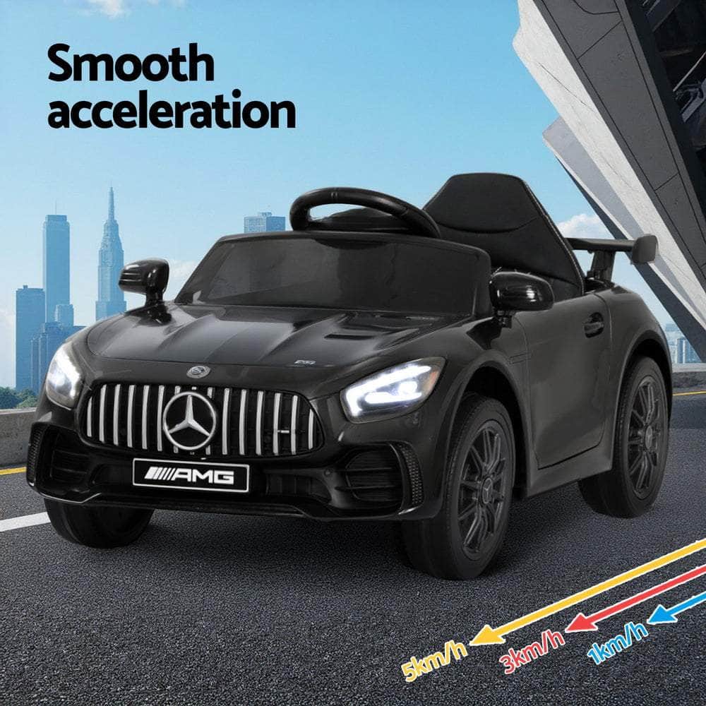 Kids Mercedes-Benz Amg Gtr Electric Ride-On Toy Car