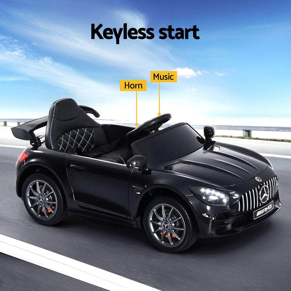 Kids Mercedes-Benz Amg Gtr Electric Ride-On Toy Car