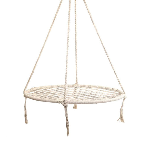 Hammock Chair Outdoor Tree Swing Nest Web Hanging Seat 100Cm