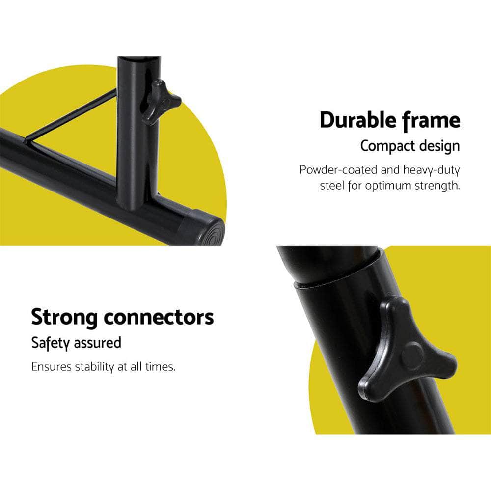 Kids Outdoor Nest Spider Web Swing Hammock Chair With Steel Stand 100Cm