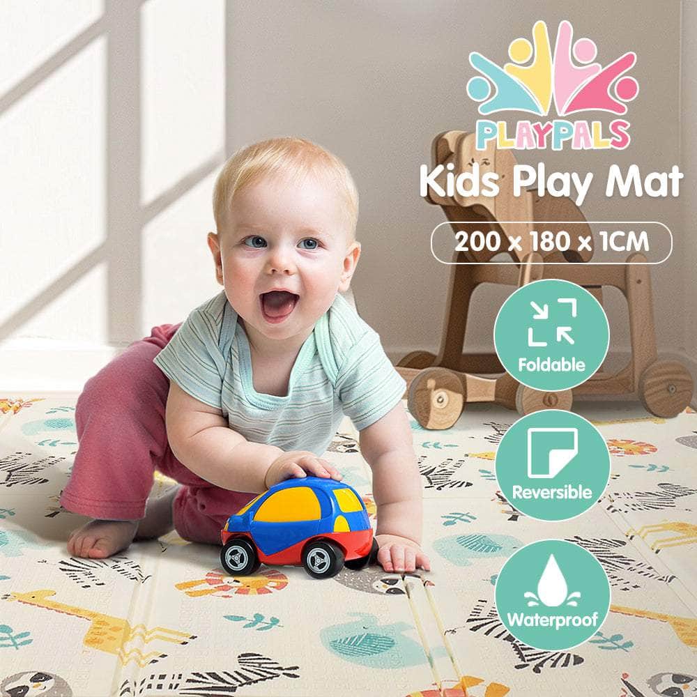 Kids Play Mat Folding XPE Foam Double Pad Non-slip Carpet