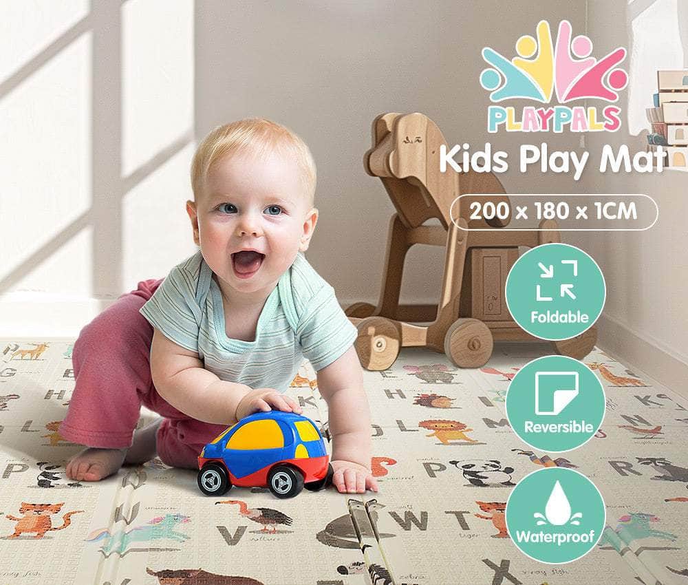 Kids Play Mat Folding XPE Foam Double Pad Non-slip Carpet