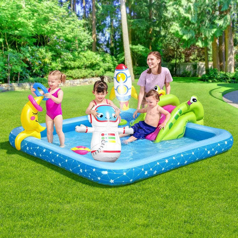 Kids Pool Inflatable Above Ground Swimming Play Pools 308L