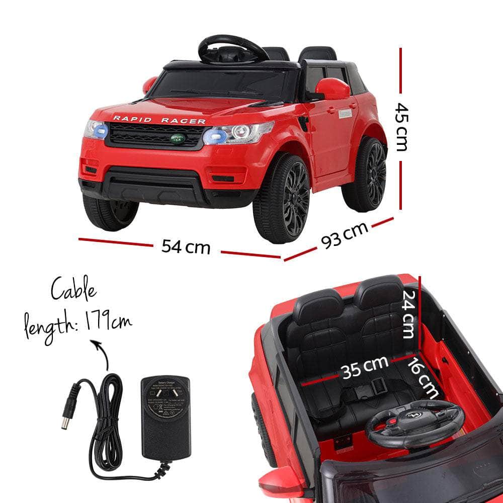 Kids Ride On Car 12V Electric Toys Cars Battery Remote Control Red
