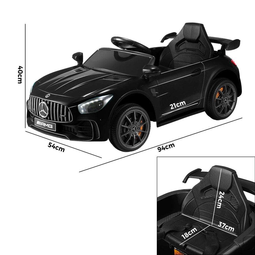 Kids Ride On Car AMG GTR Licensed Remote Electric Toy Gift 12V