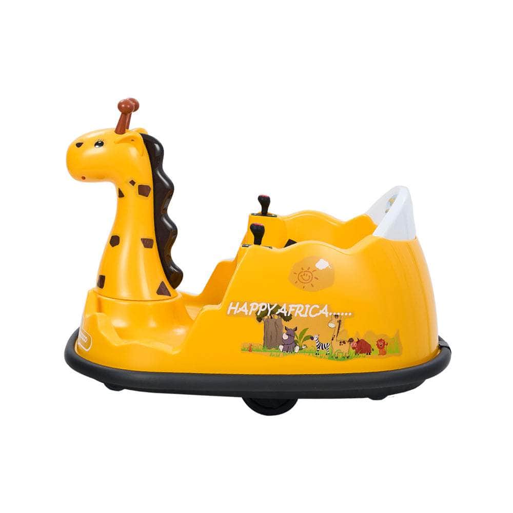 Kids Ride on Car Bumper Remote Control Light Giraffe