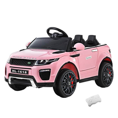 Rigo Kids Electric Ride On Car Range Rover-Inspired Toy Cars Remote 12V Pink