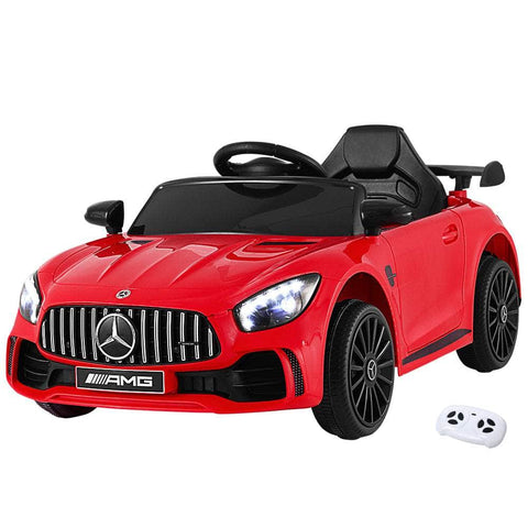 Kids Electric Ride On Car Mercedes-Benz Amg Gtr, Red