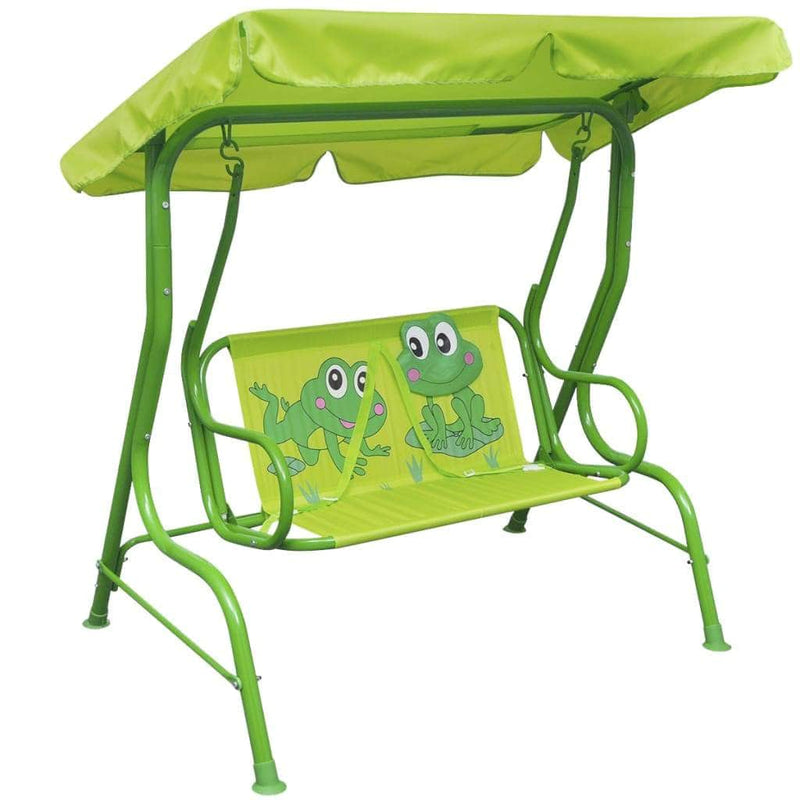 Kids Swing Seat Green - Porch Swings