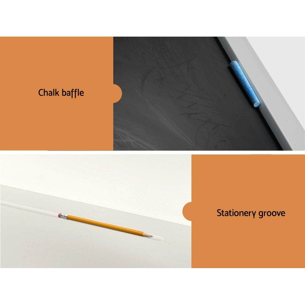 Kids Table and Chairs Set Activity Chalkboard Play Study Toys Storage Desk