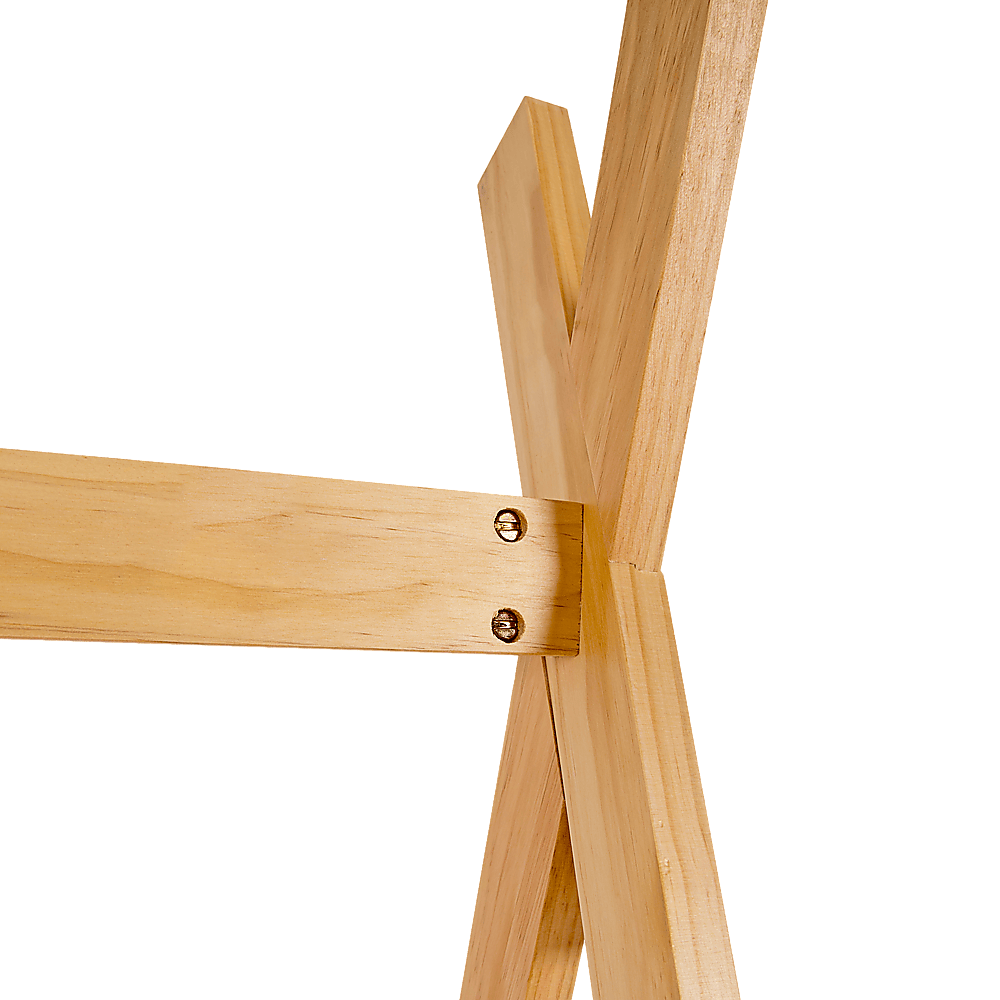 Kids Tent Montessori Toddler Floor Bed Wooden Bedframe Slat Support