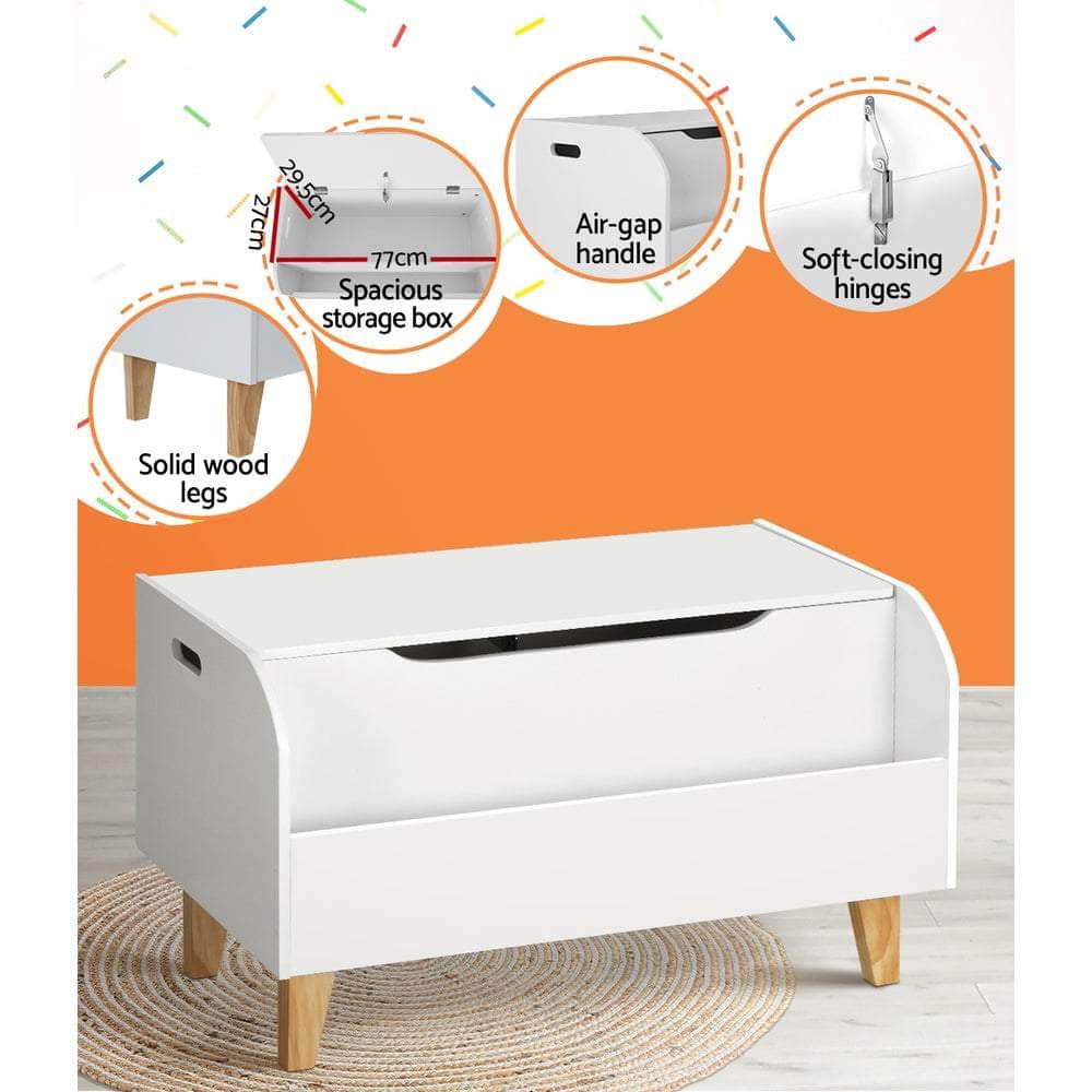 Kids Toy Box Bookshelf Storage Children Room Bookcase Organiser Display