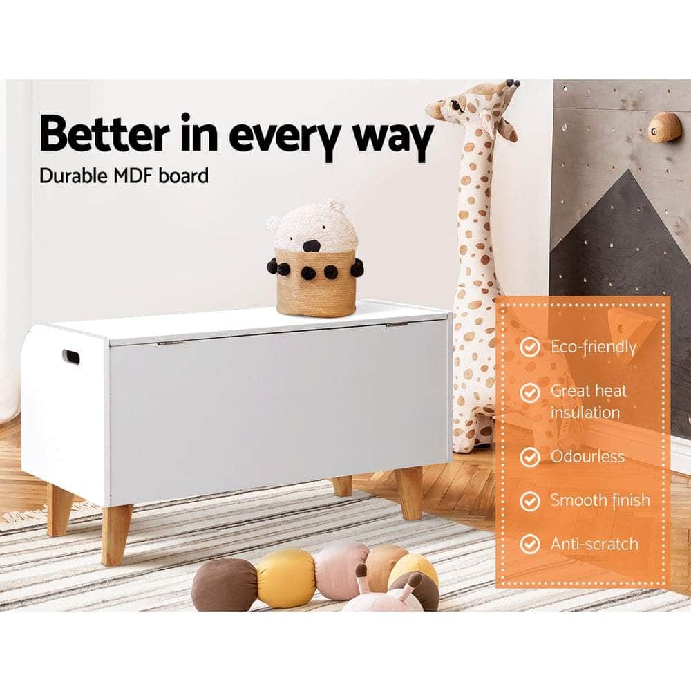 Kids Toy Box Bookshelf Storage Children Room Bookcase Organiser Display