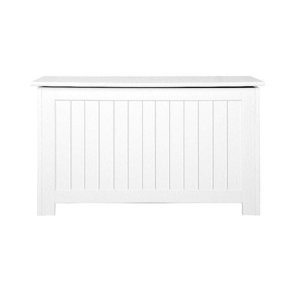 Kids Toy Box Storage Chest Cabinet Children Organiser White Container
