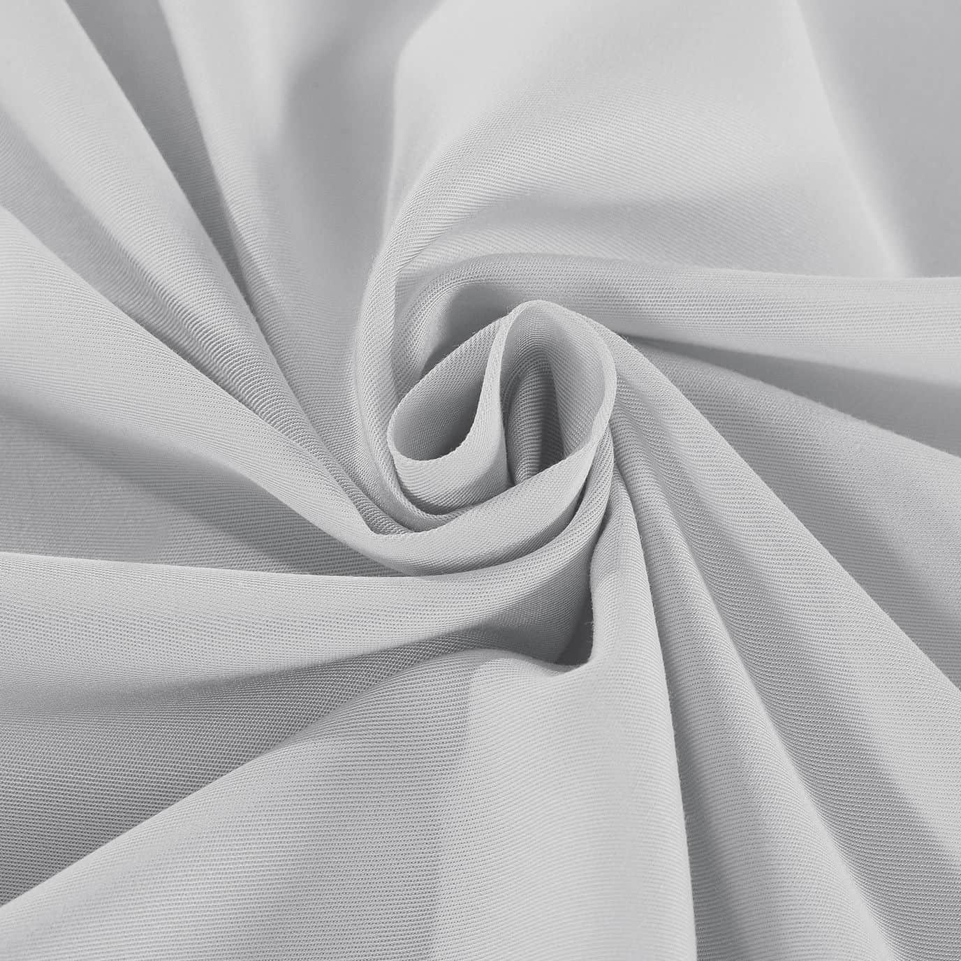 Grey colour - King Bamboo Sheet Set Warm Grey Soft Cooling Bed Linen