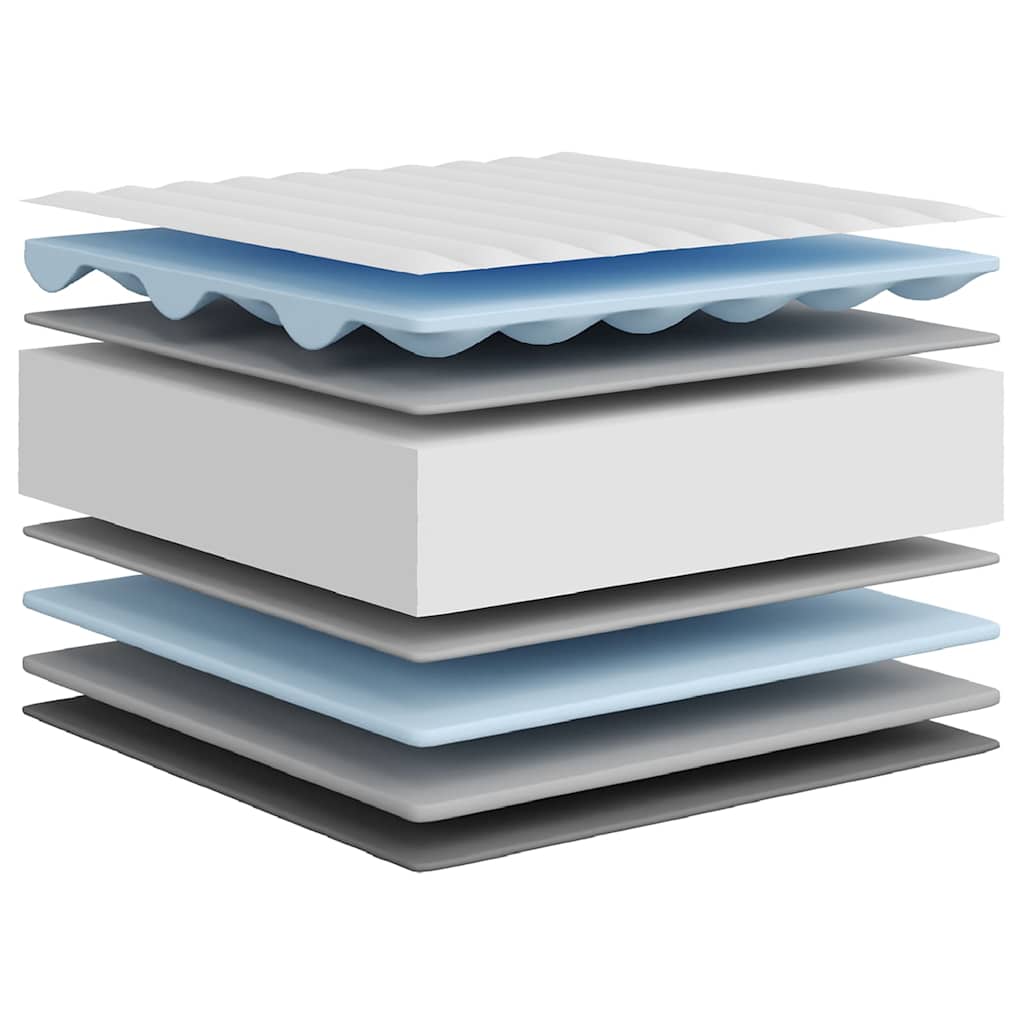 King Foam Mattress Medium Soft Peached Woven Fabric Double-Sided Comfort