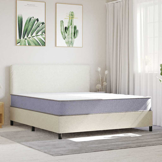 King - King Foam Mattress Medium Soft Peached Woven Fabric Double-Sided Comfort