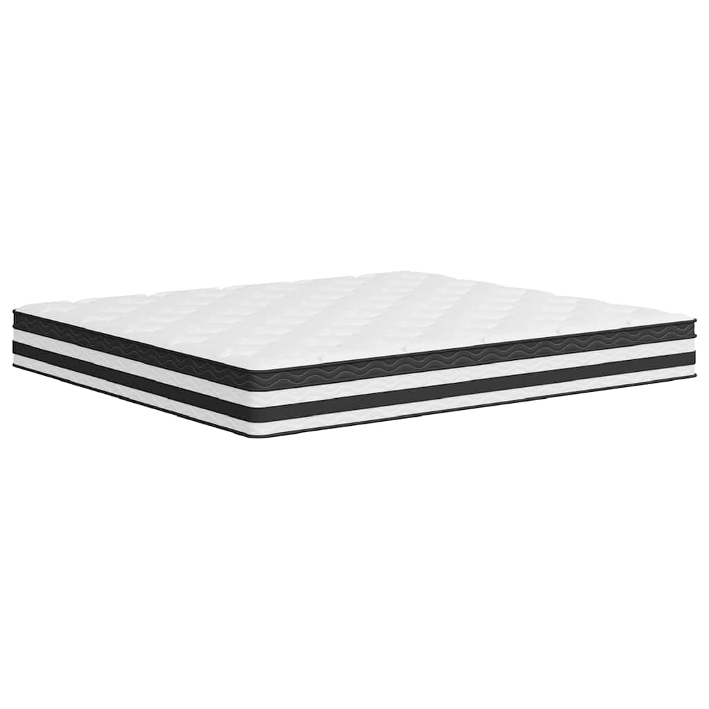 King Medium Pocket Spring Mattress Fabric with Foam & 7-Zone Support