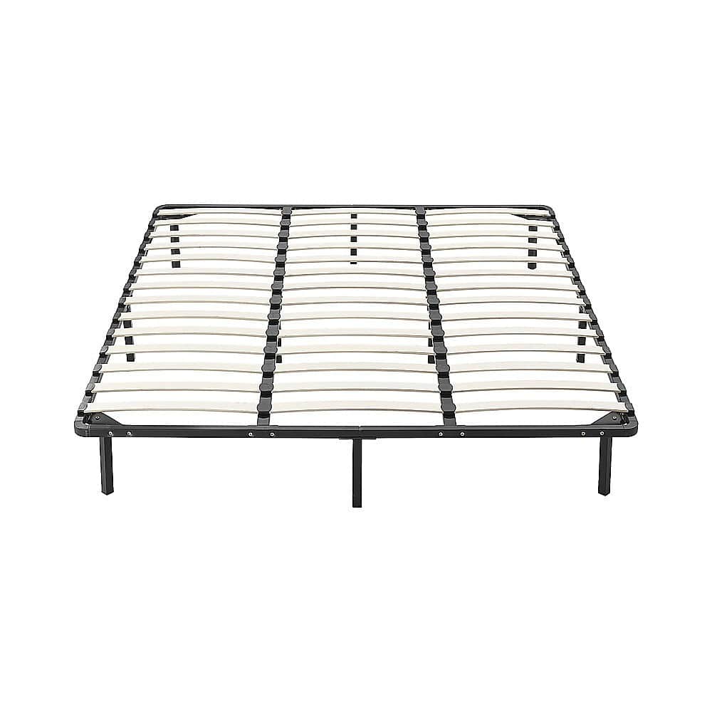 Metal finish - King Metal Bed Frame Storage Design King Size