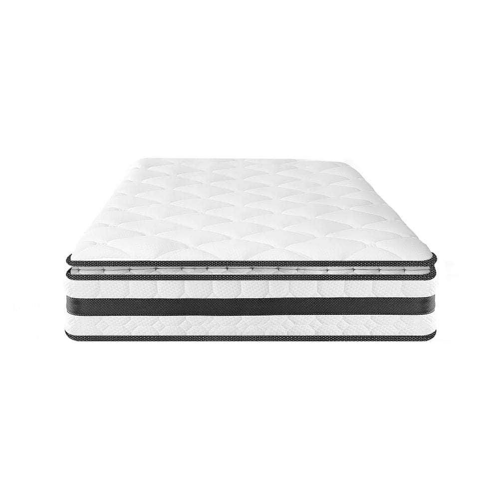 King Single Kids Bed Frame Mattress Set Wooden Teepee House Beds