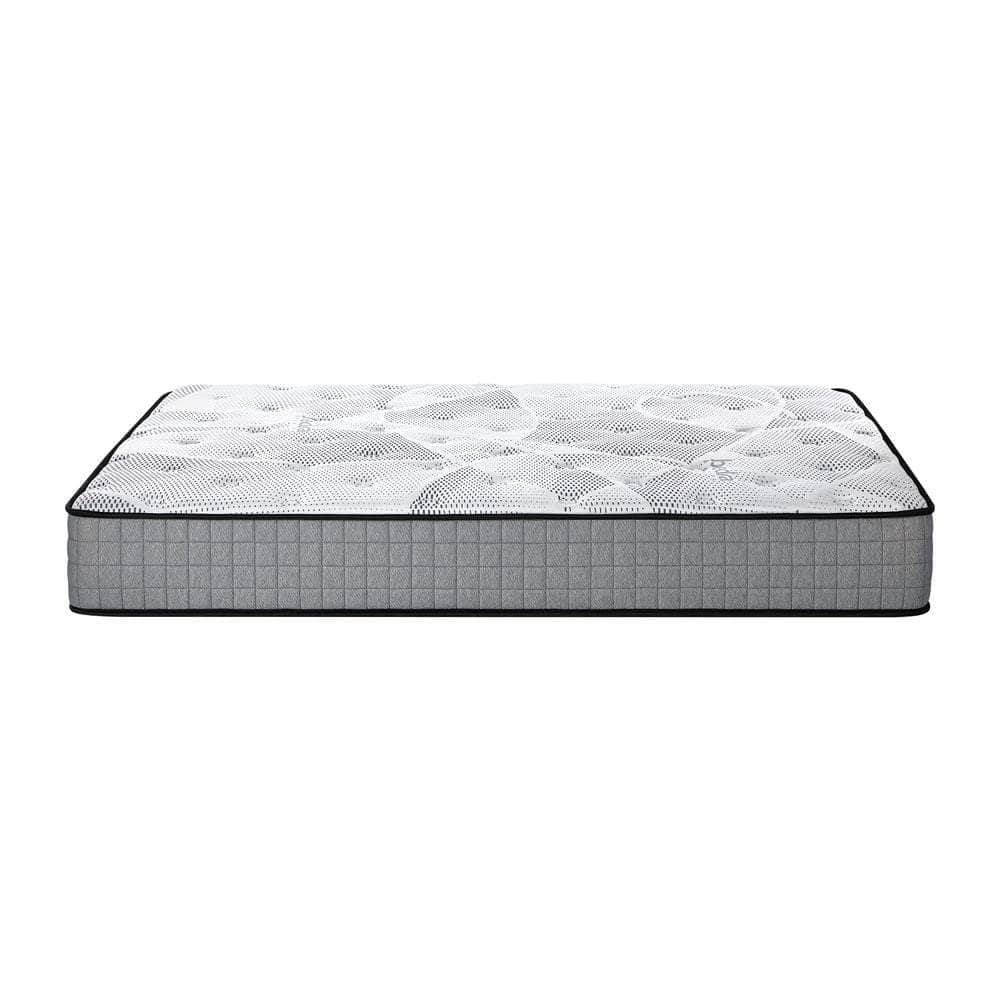 King Single Mattress Tight Top Foam 5 Zone Pocket Spring Innerspring 24cm