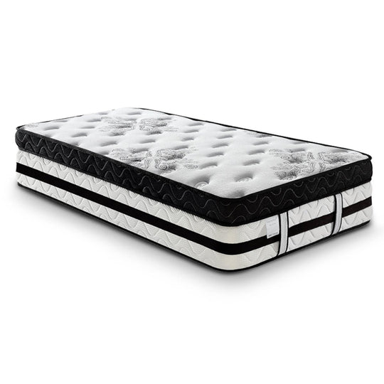 bedding King Single Mattress  with Euro Top - 34cm