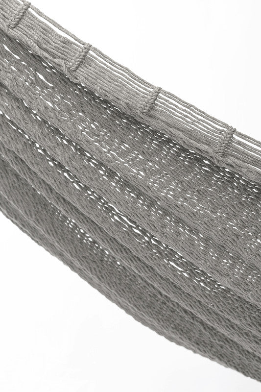 King Size Outdoor Cotton Mexican Hammock in Dream Sands Colour