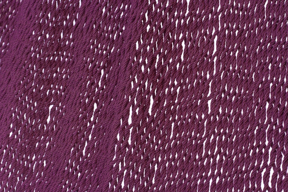 Outdoor Undercover Cotton Hammock King Size Maroon, King