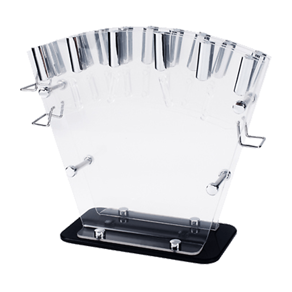 Kitchen 17 Pc Knife Set W/ Block & Sharpener Chef Bread Steak Knives