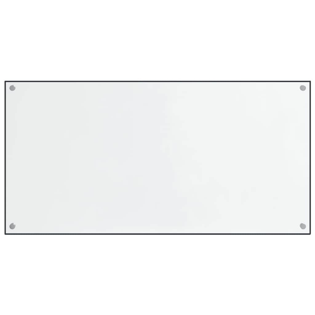 Kitchen Backsplashes 2 pcs Transparent Tempered Glass