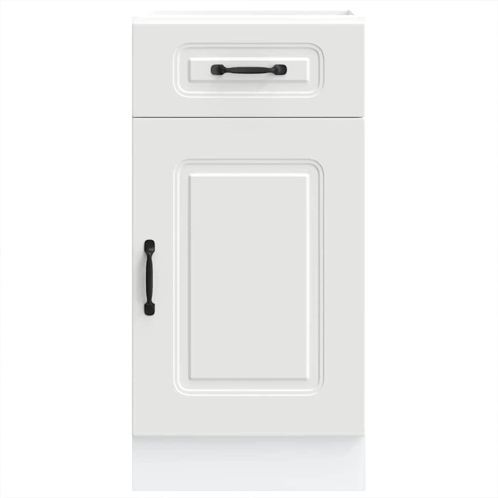 32QV - Kitchen Base Cabinet Kalmar White - Engineered Wood