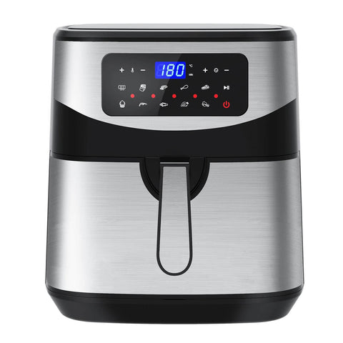 Kitchen Couture 12L Digital Air Fryer Oven Cooker Rotisserie Silver