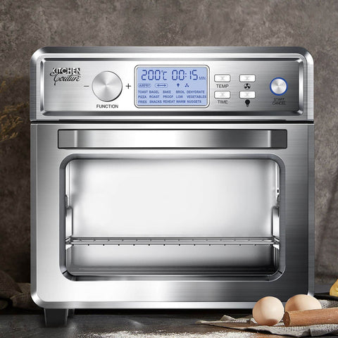 Kitchen Couture 24L Digital Air Fryer Oven Cooker Rotisserie Family Size