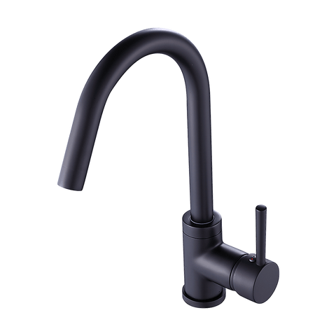 Kitchen Mixer Tap Faucet Basin Laundry Sink - BLACK