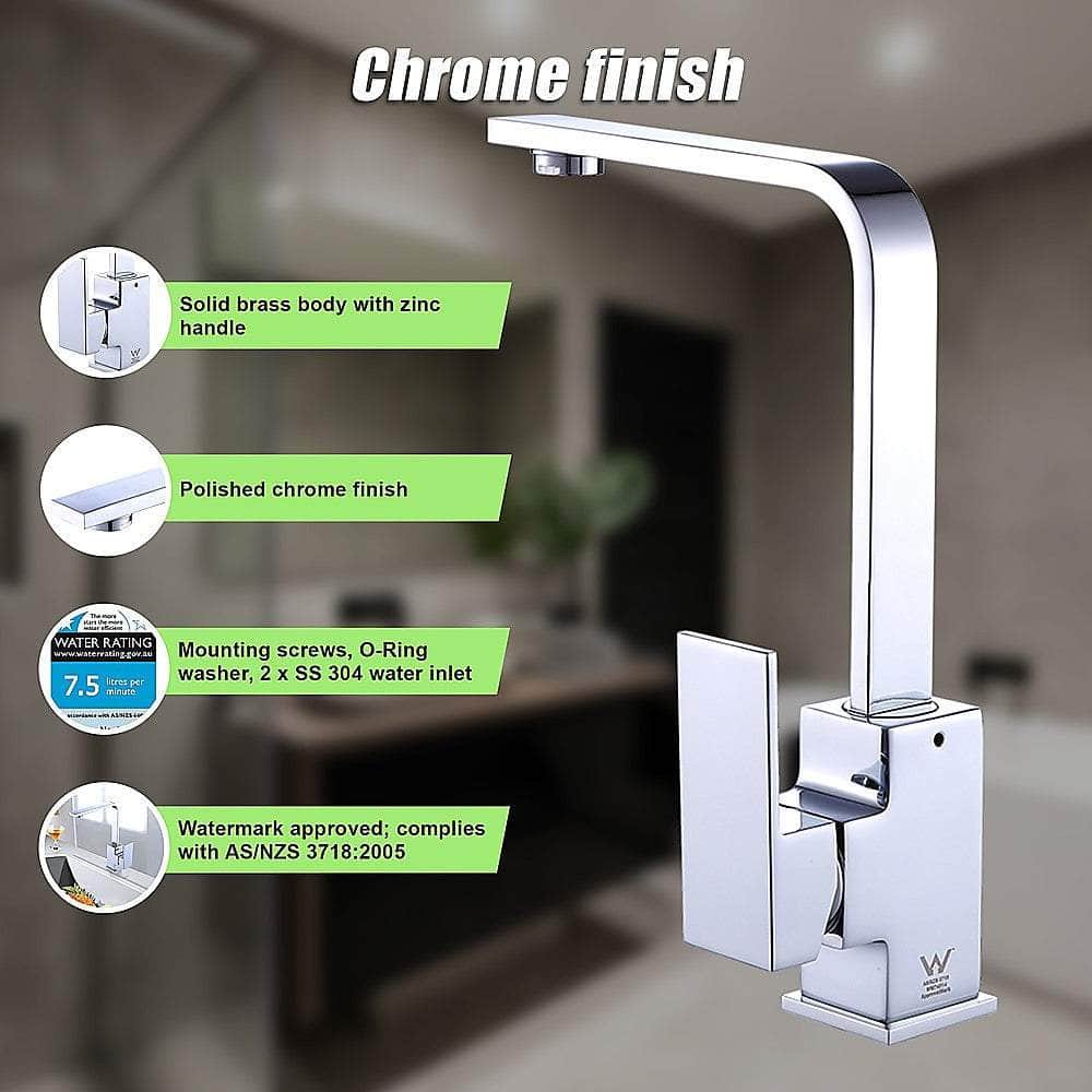 Kitchen Mixer Tap Faucet For Laundry Bathroom Sink