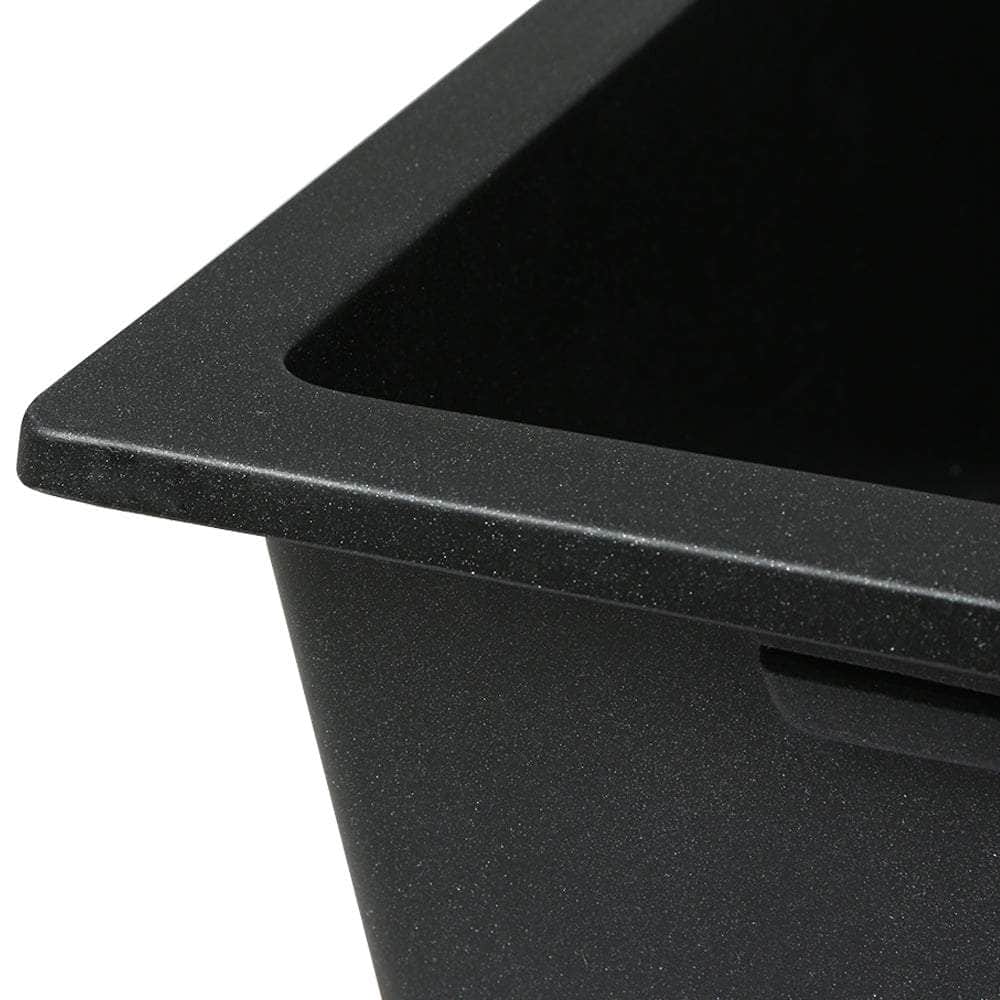 Kitchen Sink 80X48Cm Granite Stone Kitchen Sinks In Black