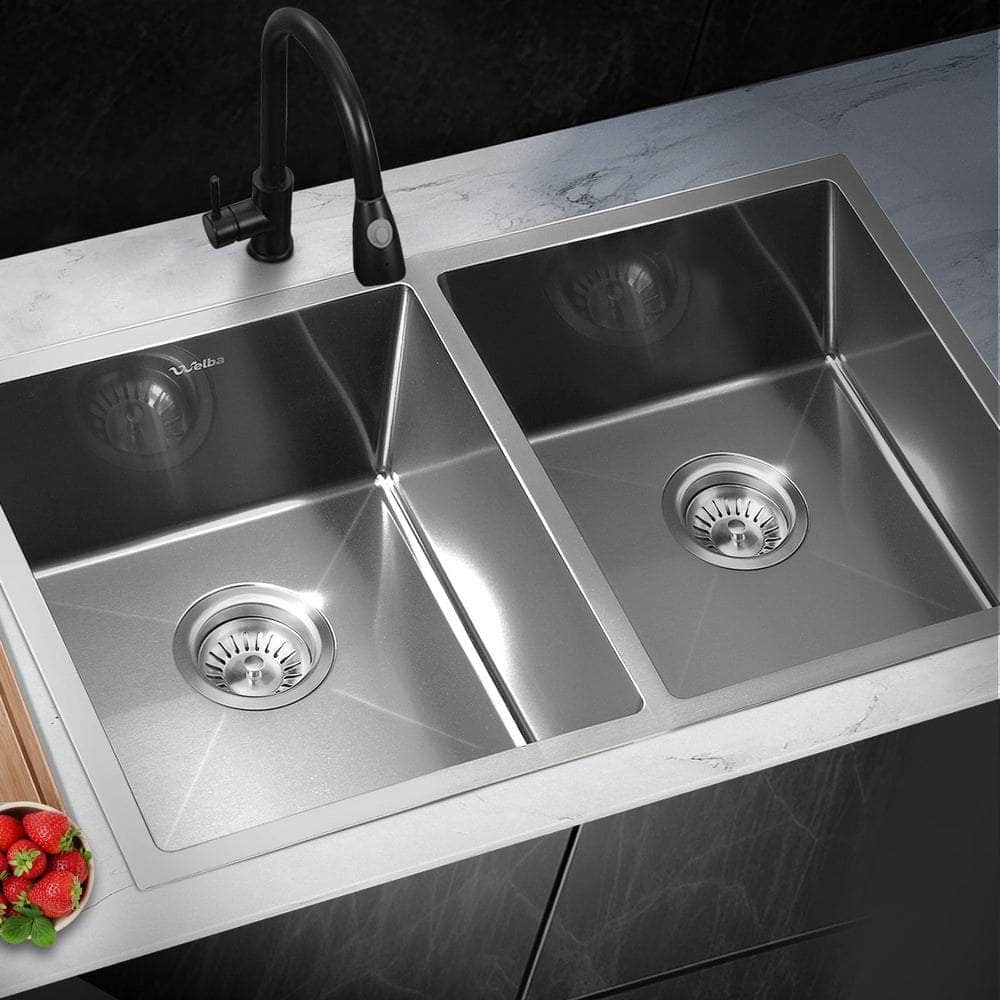 Kitchen Sink Basin Stainless Steel Bathroom Laundry