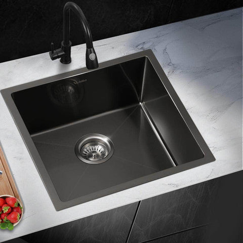 Kitchen Sink Stainless Steel Sink Single Bowl 440x440x205mm