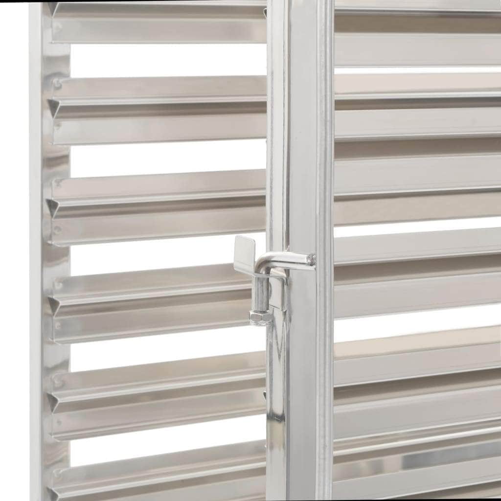 Kitchen Trolley for 16 Trays Stainless Steel