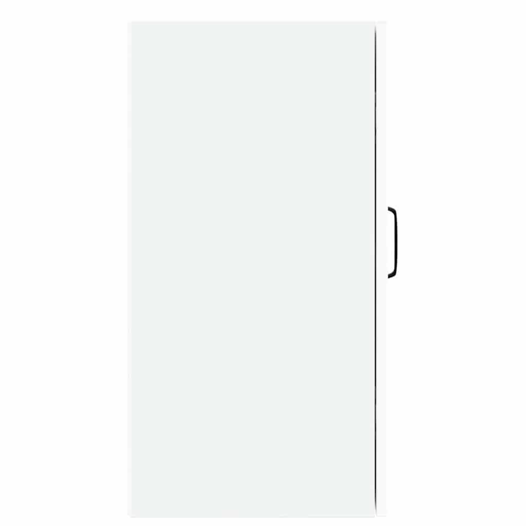 Wood finish - Kitchen Wall Cabinet Kalmar White Engineered Wood