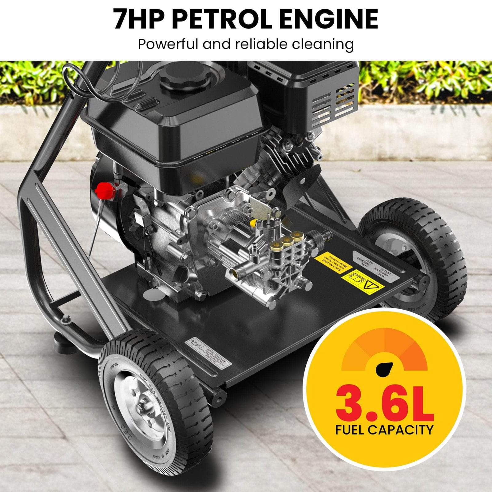 Kolner - LT-12A 7HP 2200PSI Petrol Engine High Pressure Washer 7.5LPM - photo 11