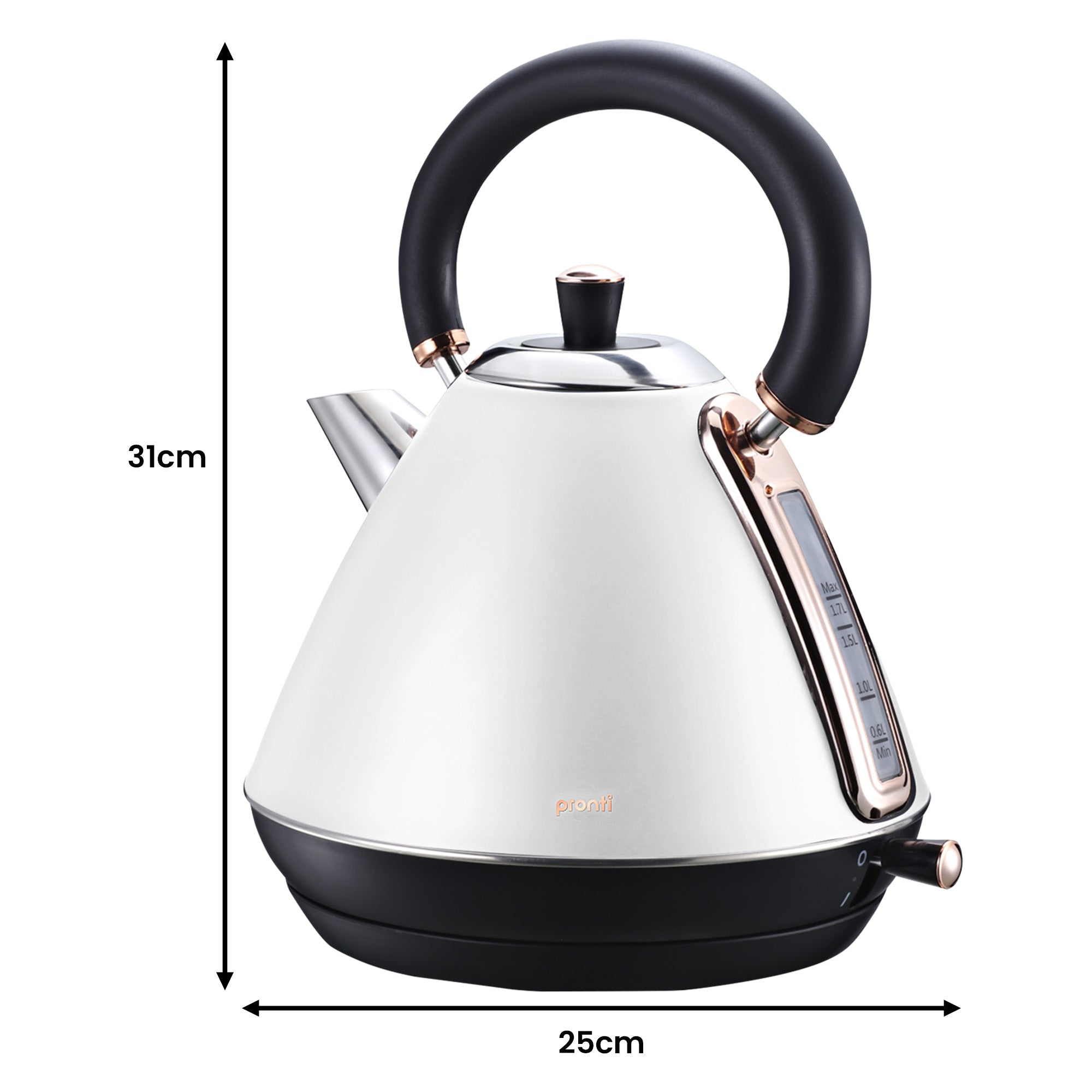 Breakfast Set Kettle Gold 11x27x25cm