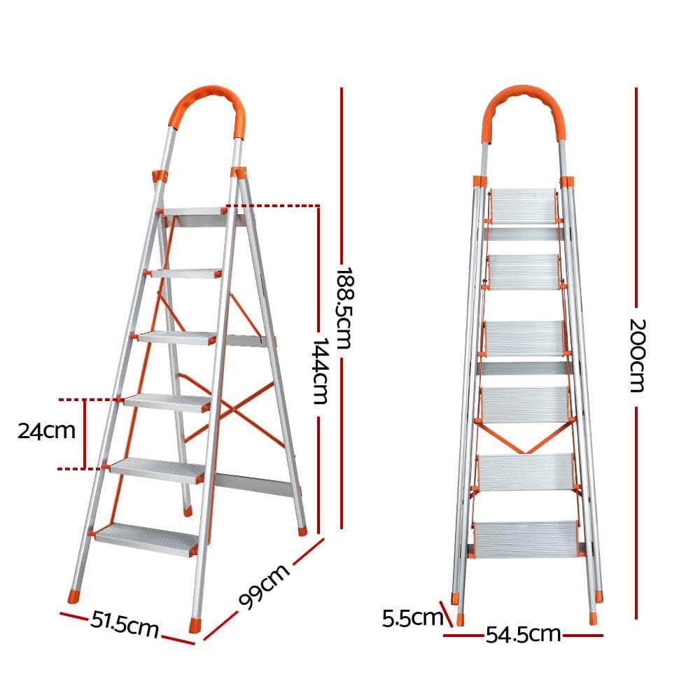 Ladder Multi-Purpose Folding Aluminium Light Weight Non Slip Platform
